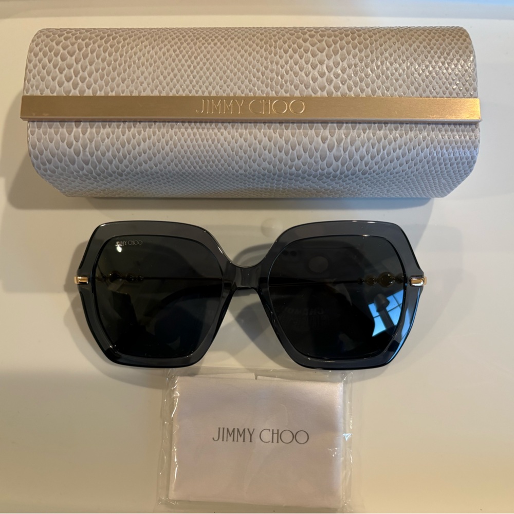 Jimmy Choo Esther Dark Grey Sunglasses